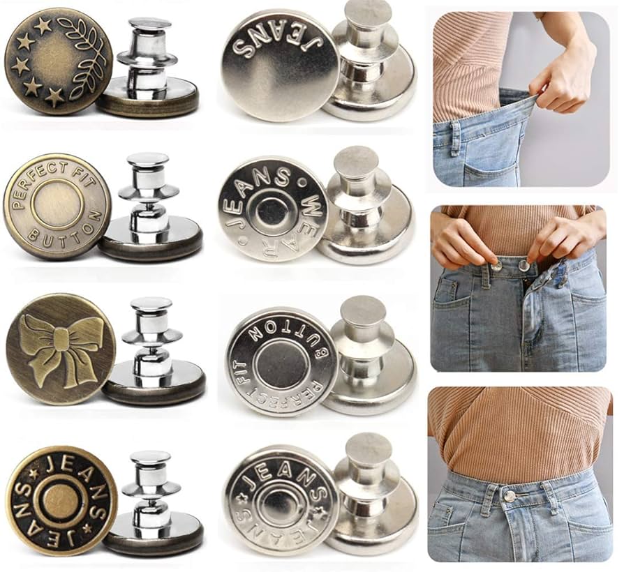 Amazon.com: 8PCS Perfect Fit Instant Button Pin, Instant